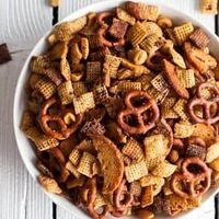 Mom’s Secret Christmas Eve Chex Mix. - Half Baked Harvest