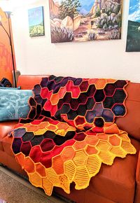 Ravelry: sunskimmer's The Blanket is Lava