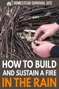 Building and sustaining a fire is one of the most valuable survival skills, but it can be challenging. Here's how to do it.