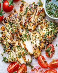 Chimichurri Marinated Chicken | Clean Food Crush