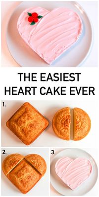 Start with the easiest-ever, no-carving required heart cake. Then try Erin Gardner's decorating ideas to make it your own.