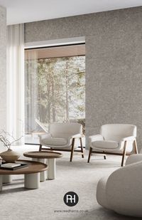 Larsen Ocean Grey tiles resemble oversized river stones, contributing to a sense of openness and serenity in any space. This characteristic ensures that while the tiles make a significant visual impact, they do so without overwhelming the environment, maintaining a clean and inviting atmosphere. The natural patterns and textures of the tiles lend themselves to a variety of design styles, from contemporary to classic, enhancing the versatility of this series. Larsen Ocean Grey tiles are particularly well-suited for pairing with other materials, such as glossy ceramics and wood effects.