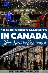 The German tradition is alive and well in Canada! Here are the best Christmas markets in Canada you need to visit this holiday season. Canada Christmas Markets | Christmas markets in Ontario | Christmas markets in BC | Christmas markets in Quebec | Ontario Christmas Markets | Quebec Christmas Markets | Banff Christmas Market | Holiday markets Canada | Canada Christmas activities | Things to do in December in Canada