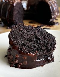 Sourdough Chocolate Bundt Cake — Well Made by Kiley