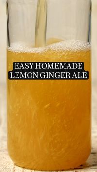 When it comes to this Easy Homemade Lemon Ginger Ale recipe, it's all about the spicy ginger flavor paired with the bit of tartness from the lemon, which hand in hand helps with digestion and overall health. You can add a bit of fizz for a nice refreshing bubbly traditional ginger ale or keep things simple by drinking this lemony-ginger drink without any tweaks and as a hot tea. Completely healthy, naturally sweetened, easy to make, and perfect for any day or season. Vegan + Served Hot + Cold options.