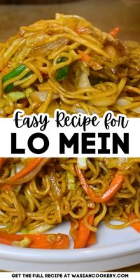 Discover my flavorful Lo Mein recipe, a perfect blend of tender egg noodles, crisp vegetables, and a savory sauce. Made with carrots, cabbage, onions, and a rich mix of dark soy sauce, oyster sauce, and sesame oil, this dish is packed with umami and just the right amount of sweetness. Easy to make and versatile, this Lo Mein is ideal for a quick weeknight dinner or a satisfying meal anytime. Follow my step-by-step guide to create a delicious and authentic Lo Mein that everyone will love.