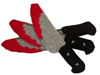 Ravelry: Knife to Meet You - Bloody Knife Crochet Pattern pattern by Abby Rodgers - Abby's Crochet Studio