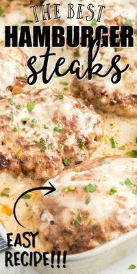 Easy, rich, and creamy, these poor man's steaks are a classic homemade recipe that makes for a hearty dinner. Ground beef is loaded with seasoning before being cooked, then covered in a simple, from scratch gravy that is baked in the oven. It's a perfect fast weeknight meal for any family that is packed with flavor!