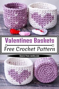 10 Free Crochet Valentine's Day Patterns