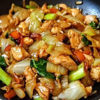 Easy Family Recipes | Chinese Chicken Cabbage Stir-Fry | Facebook