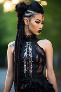 64 Twisted Hairstyles Rock Bold and Braided Mohawks (Concept Design) - StileStack