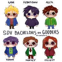 Stardew Valley — Stardew Valley Bachelors as Goobers (Idea from...