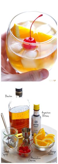 How to make an Old Fashioned Cocktail -- a step-by-step guide to making this…