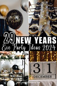 On the hunt for small but fun NYE party ideas at home? You're in the right place! From nye party food ideas, to nye party decorations ideas, or nye party ideas for teens, we've got you covered. These ideas includes cheap nye party ideas, popular nye party theme ideas, and family nye party ideas. They are the perfect last-minute nye party ideas to recreate for this new year!