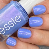 ”You Do Blue” from the @essie Flying Solo 2020 Collection. This is described as a periwinkle blue, with violet iridescence. My picture…