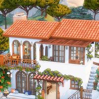 misiu 🧸 on Instagram: "🌊 Italian Summer Home 🍊  ——  Hello everyone! I had so much fun building this summer home with an italian vibe ☀️ I hope you like it 🫶🏼  —— Build Details 🤎 § 79.862 | 20 x 20 🤎 2 Bedrooms | 2 Bathrooms 🤎 No CC  🤎 ReShade: Dove 2.0   🍯 EP: Lovestruck, For Rent, Horse Ranch, Growing Together, High School Years, Cottage Living, Snowy Escape, Eco Lifestyle, Discover University, Island Living, Get Famous, Seasons, Cats & Dogs, City Living, Get Together - 🥞 GP: Werewolves, My Wedding Stories, Jungle Adventure, Parenthood, Spa Day - 🥐 SP: Crystal Creations, Home Chef Hustle, Tiny Living, Moschino, Laundry Day, Vintage Glamour, Backyard, Cool Kitchen, Perfect Patio - 🧇 Kit: Cozy Bistro, Riviera Retreat, Book Nook, Bathroom Clutter, Desert Luxe, Little Campers, Dé