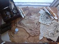 Maps and Props for an Elder Scrolls LARP