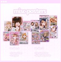 ˚ ༘♡ ⋆ misc posters ! | Patreon