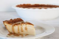 This delicious pie is just one mixture, but it creates its own base and custardy filling – with a beautiful Baileys hit. It's such an easy dessert and will be a hit at your dinner party. We drizzled ours with even more Baileys, but if you like you could serve with a dollop of cream and even some sliced strawberries to add to the magic.