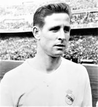 1958 - Winner: Raymond Kopa a French footballer, integral to the French national team of the 1950's. At club level he was part of the legendary Real Madrid team of the 1950's, winning three European Cups.