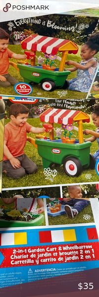 Check out this listing I just added to my Poshmark closet: Little Tikes 2 in 1 garden cart and wheelbarrow. https://posh.mk/SbQKENVUuub #shopmycloset #poshmark #shopping #style #pinforlater #little tikes #Other