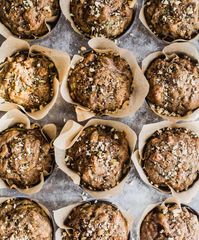 Easy Zucchini Sourdough Discard Muffins | Heartbeet Kitchen