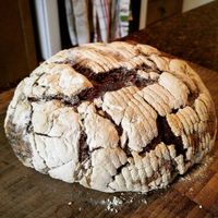 Horsebread Some odd but delicious and healthy ingredients with a long fermenting sourdough crumb make a history lesson you can REALLY chew on!