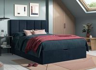 Hild Velvet-Finish Ottoman Bed Frame | Dreams