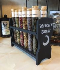 Witch Craft: Test Tube Tea Organizer