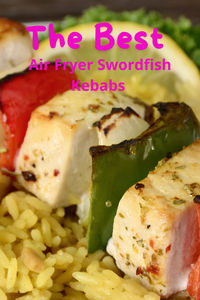 Air Fryer Swordfish Recipes Air Fryer Swordfish Air Fryer Swordfish Steak Air Fryer Swordfish Bites Swordfish Steak Recipes Air Fryer Air Fryer Recipes for Swordfish Air Fryer Blackened Swordfish Swordfish Kabobs Air Fryer How to Cook Swordfish Steaks in Air Fryer Air Fryer Frozen Swordfish Frozen Swordfish in Air Fryer Swordfish in the Air Fryer