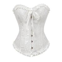 This Fashion Corset Is Widely Used In Wedding, Christmas Party, Halloween,Clubbing, Cosplay, Stage Performance,Intimate Or Naughty Occasions. Skirt Or Any Other Type Of Slim-Fitting Pants Will Be Great With A Corset Features With The Peacock Feather Decoration, Hook Eye Closure Front And Lace Up On Back, Plastic Boning To Support,Comfortable Satin Corset,It Fully Show The Lines Of The Waist And Chest.Fresh Color With Some Special Details Design Makes Your Sexy And Can Suit Any Occasion As You Li