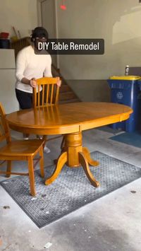 Video credit: kaysdecorfinds    DIY table remodel #diy #diyremodel #diycrafts #diyhomedecor #home #homedecor #homediy #table 🎥credit @thefliphut #kaysdecorfinds