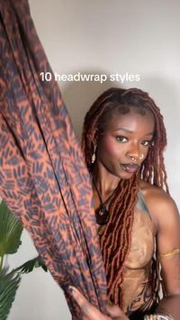 spring headwrap styles black girl summer headwrap styles black girl protective headwrap ginger loc black girl hairstyles faux loc protective hairstyle