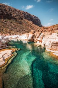 Socotra Island in Yemen is one of the most unique places I have visited.  Click on the link to see some unbelievable photos that will make you want to put this one on your bucket list.  Desert Rose | Dragon Blood Tree | Bottle Tree | Socotra Aesthetic | Socotra Island Yemen Travel | Socotra Beaches