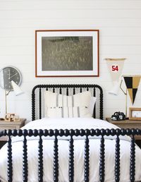 Southern Big Boy Room Inspiration gingham and sailboats