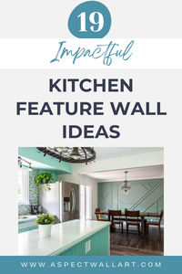 Revamp your kitchen with 19 impactful feature wall ideas that will instantly elevate your space. From textured finishes to geometric patterns and more