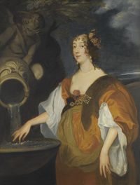 Lucy, Countess of Carlisle by Sir Anthonis van Dyck (auctioned by Sotheby's). L08035 Lot 259 2160X2852 @72 1.2Mj. This is a copy.