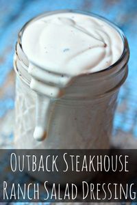 Outback+Steakhouse+Ranch+Salad+Dressing+Recipe