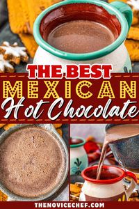 Warmly spiced and super rich, this Mexican hot chocolate has a subtle kick of heat to give every sip some extra personality. Served hot or chilled, it's an easy recipe you can enjoy year-round! If you're not a fan of spice, just reduce the spices or swap the chocolate brand. Give it a go!