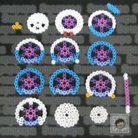 tsum tsum 3d perler template donald