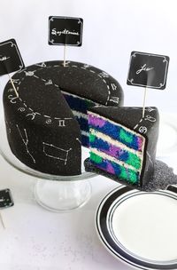 Zodiac Constellation Cake