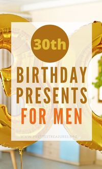 Unusual 30th Birthday presents for men. Fitness gifts, gifts for outdoors or camping, fun gag gift ideas especially for him. He will love these 30th birthday gift ideas! #30thbirthdaygifts #giftsforhim #birthdaygiftideas