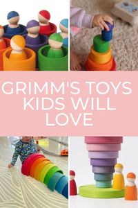 From Ball Runs, to Marble Runs, Stacking and Small World creations, we love our Grimm's Toys collection. Visit our online store for the best Grimm's Toys and idea on how to play with Grimm's toys.