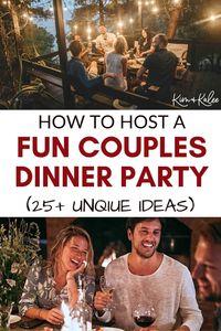 From fun themes to delicious recipes, here’s everything you need to host an amazing couple’s dinner party at home!