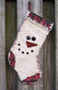 A new pattern release from Homespun Handcrafts! Make your own rag quilt snowman face stocking with my digital pattern. This PDF e pattern has a cover picture, templates, supply list and directions. Finished stockings measure about 15 inches high. Your pattern will be available for