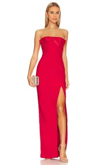 LIKELY Tricia Gown in Scarlet from Revolve.com