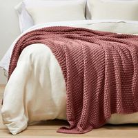 Chunky Knit Bed Blanket - Casaluna™ : Target