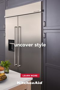 KitchenAid® refrigerators are carefully crafted both inside and out for a design made to complement any kitchen.