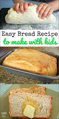 Easy Bread Recipe - Mess for Less