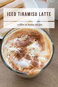 If you’re looking for a quick pick-me-up, this iced tiramisu latte is a refreshing twist on a classic Italian dessert.